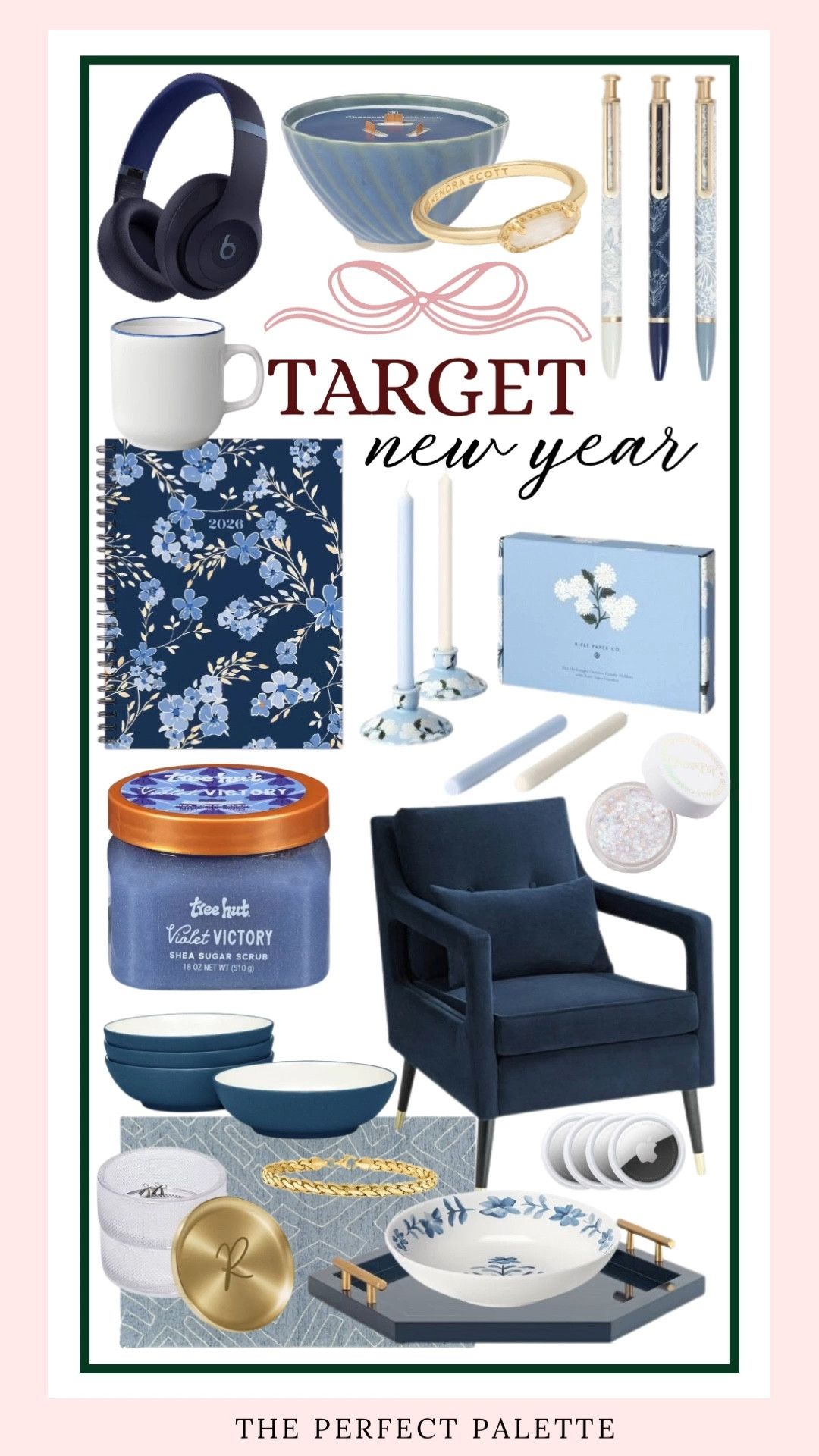 Target finds, 2026 calendar, planner, agenda, new year, happy new year, refocus, refresh, new year, new you,
//
Target, calendar, daily planner, target home, rifle paper co, office supplies, tree hut, summer Fridays, Apple Watch, apple air tag, colourpop, Kendra Scott

#LTKU #LTKActive #LTKSaleAlert #LTKHome #LTKBeauty