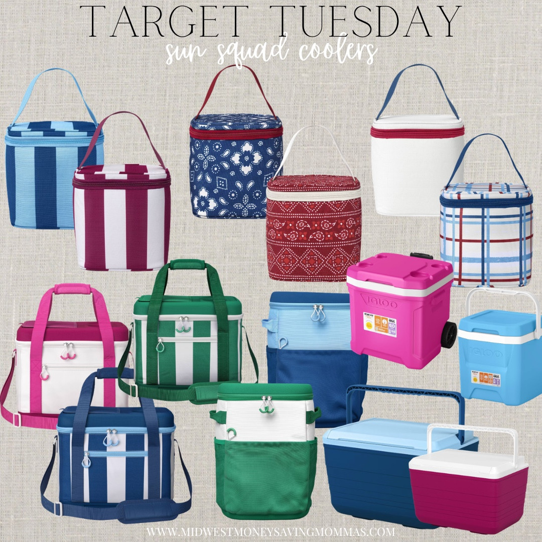New sun squad coolers @Target 

Summer coolers  mini coolers  summer essentials  beach essentials 

#LTKTravel #LTKSwim #LTKSeasonal