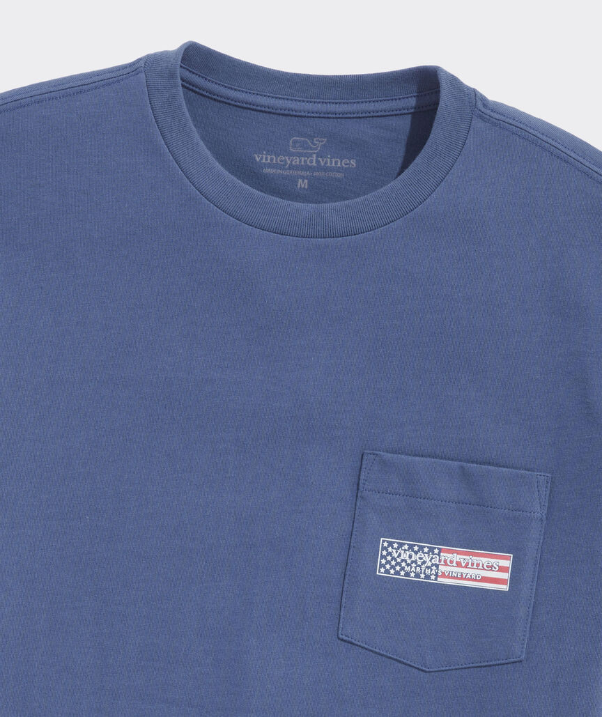 USA Logo Box Short-Sleeve Tee | vineyard vines