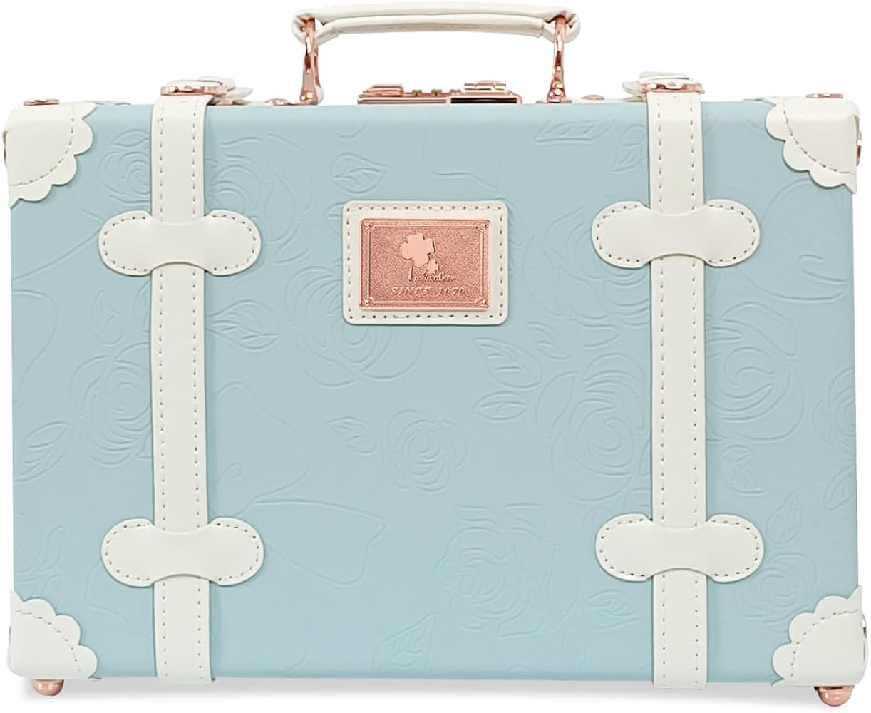 Unitravel Baby Keepsake Case, Handmade Memory Storage Box, Newborn Keepsake Box, Vintage Suitcase... | Amazon (US)