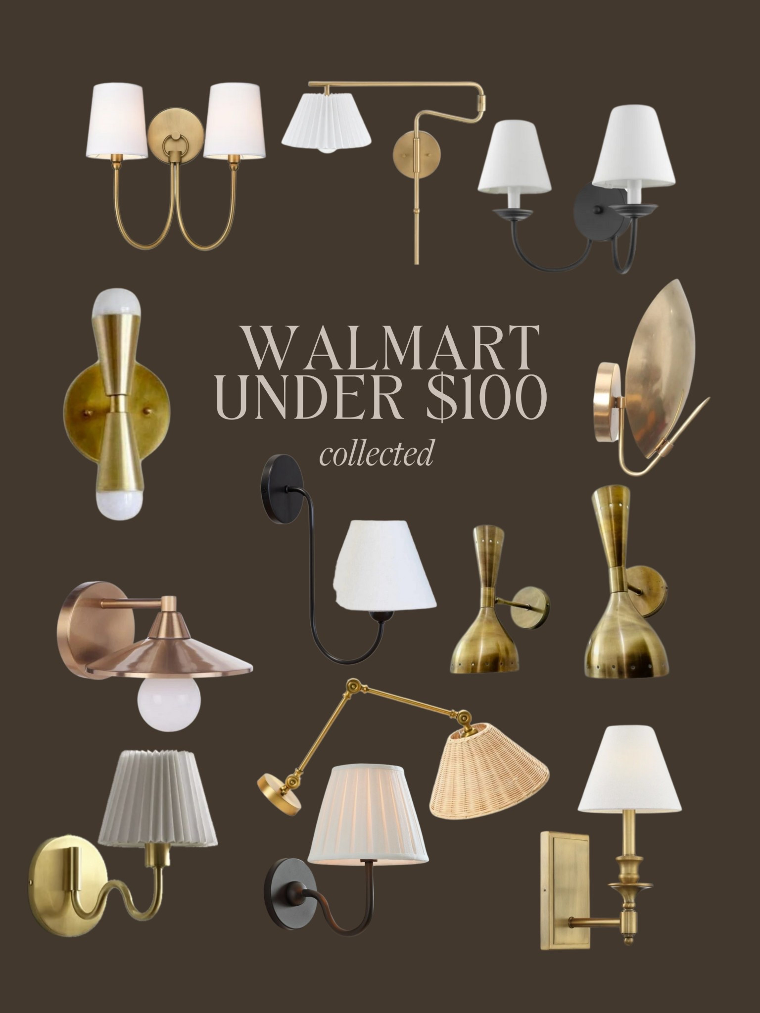 walmart under $100 sconces

amazon home, amazon finds, walmart finds, walmart home, affordable home, amber interiors, studio mcgee, home roundup 

#LTKHome