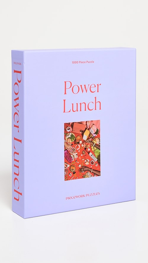 Piecework Puzzles Power Lunch 1000 Piece Puzzle | SHOPBOP | Shopbop