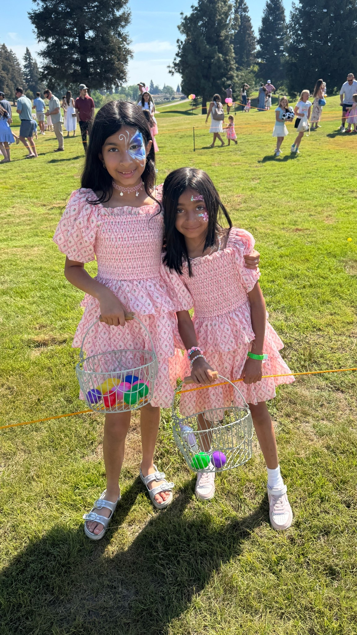 Easter dresses for the girls. Age 9 and age 7 spring dresses. These smocked dresses were perfect for the heat and lightweight. The kids didn’t fuss. #easter #egghunt #sandals

#LTKKids #LTKSeasonal #LTKmomlife
