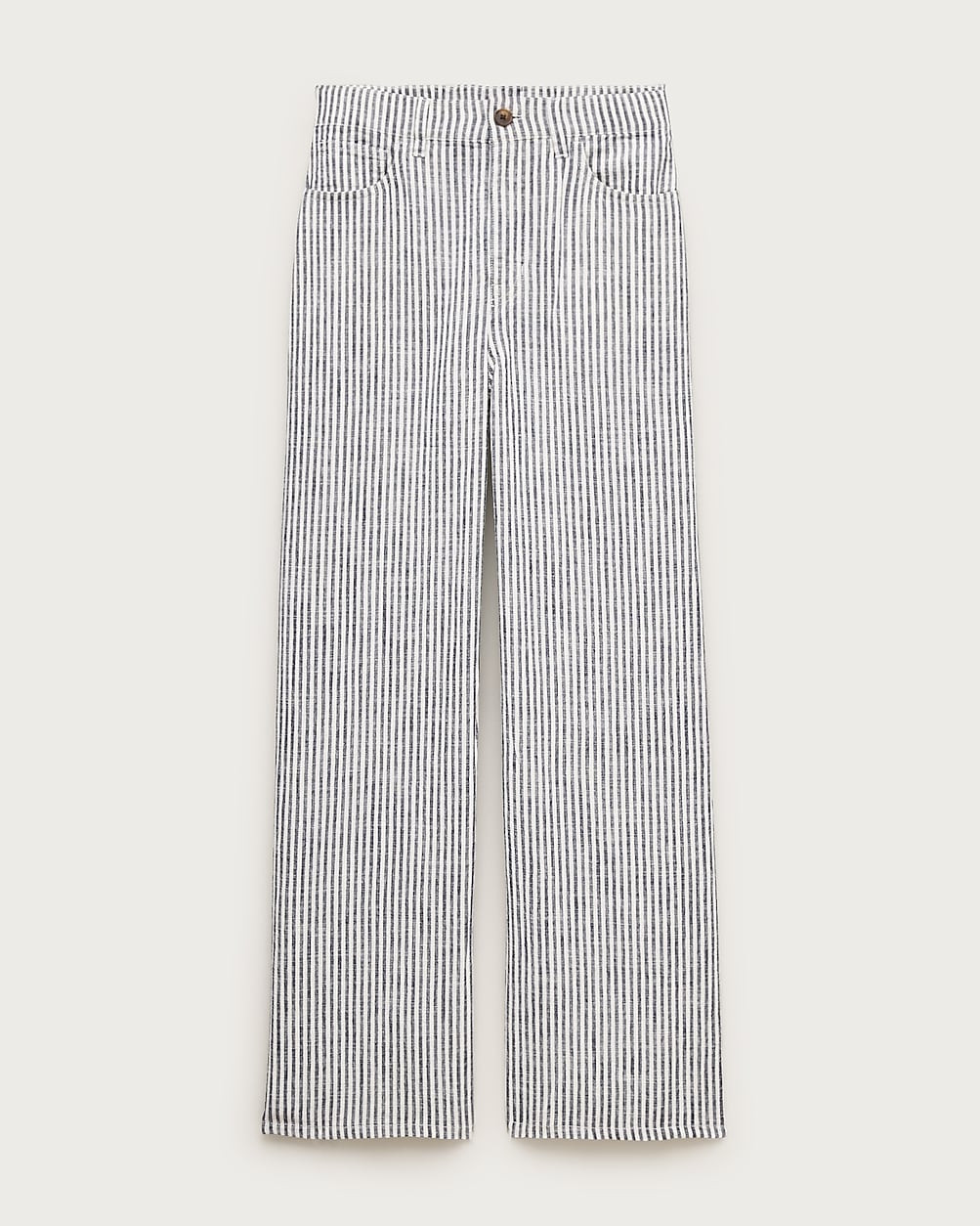 Five-pocket pant in striped stretch linen blend | J. Crew US