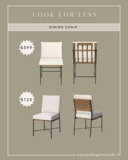 Look for less dining chair // dupes 

#LTKhome #LTKFind