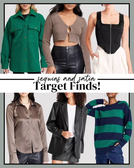 Winter target fashion!





Target Christmas outfits, target fashion, target cardigan, target deals, target finds, striped sweaters, corset tops, leather blazer, leather blazers, oversized sweaters, green shacket, target shacket, target fall fashion, target fall, target holiday, target gifts, target gift guide, target jacket, target jeans, target loungewear, target lounge set, target outfit, target pants, target quarter zip, target sweater, target style, target tops, target vest, target women’s, target work wear, wild fable



#LTKSeasonal #LTKunder100 #LTKunder50