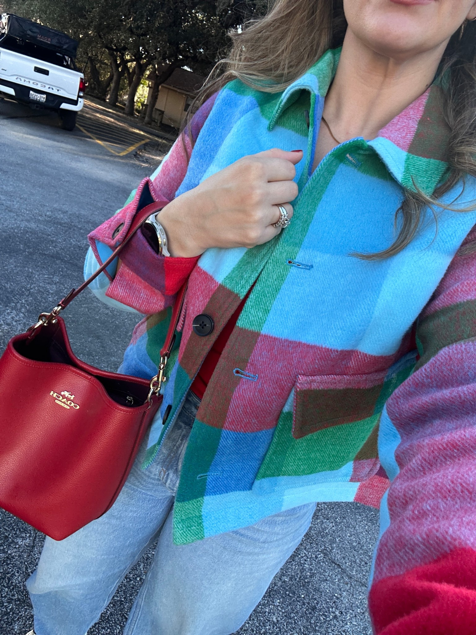 The cutest Christmas jacket!!! It has a matching skirt too 😍

#LTKHoliday #LTKWorkwear #LTKFindsUnder50