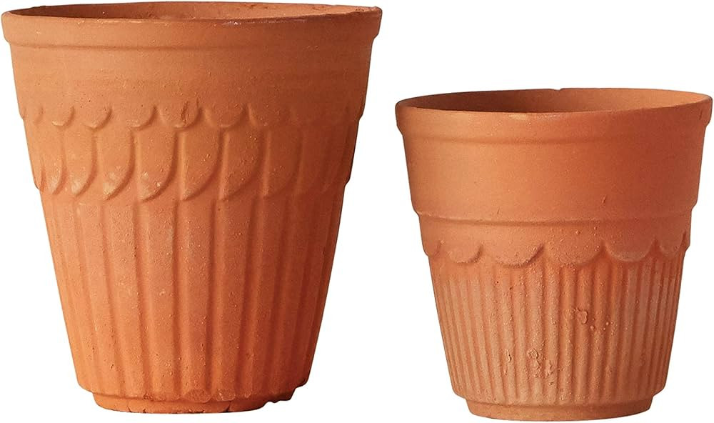 Creative Co-Op 4" Round Terracotta Pot | Amazon (US)