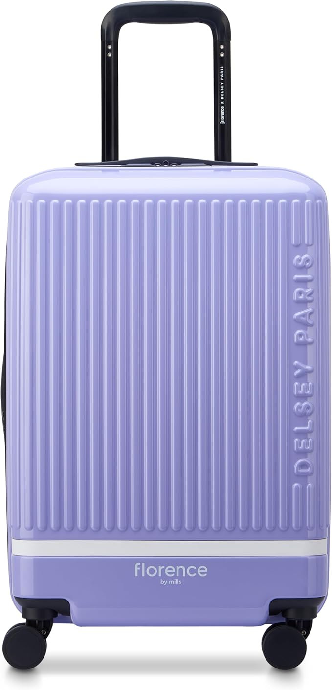 florence by mills Spin Me Away Hardside Expandable Luggage with Spinner Wheels, Lavender, Carry-O... | Amazon (US)