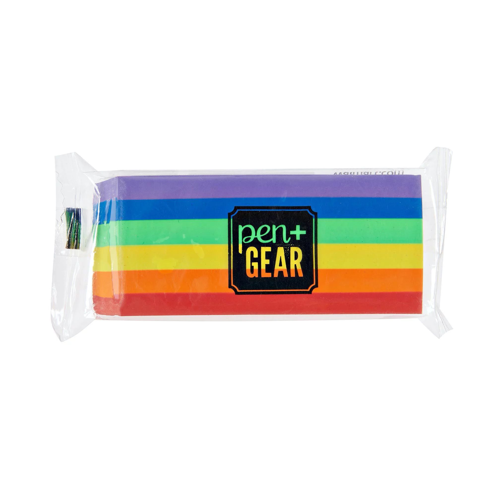 Pen+Gear Jumbo Eraser, Rainbow, 1 Count - Walmart.com | Walmart (US)