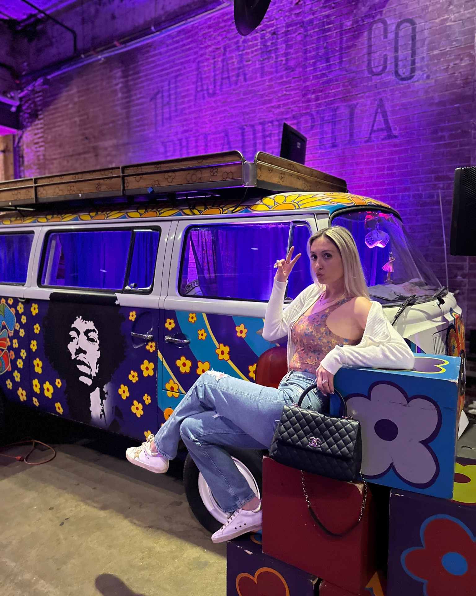 Night out at the Fillmore, but make it comfy! High rise jeans, floral bodysuit, sneaks and of course Chanel bag 

#LTKFind #LTKsalealert #LTKstyletip