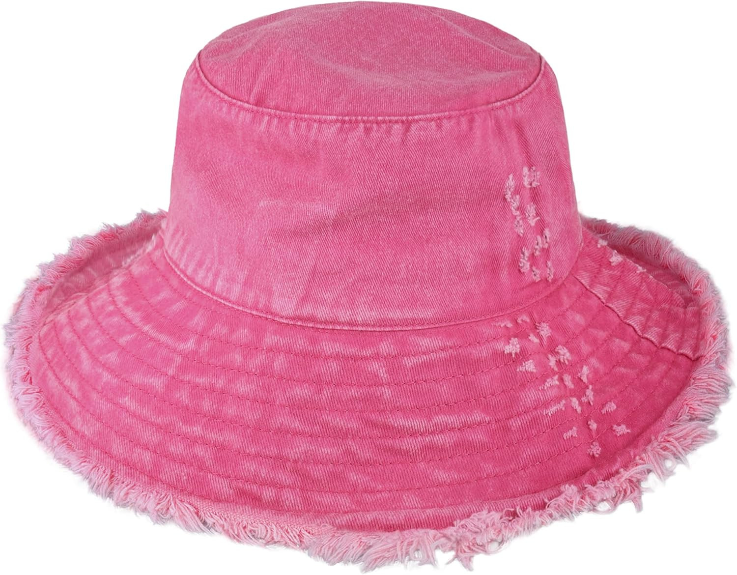 CHOK.LIDS Frayed Bucket Hats for Women Men Unisex Trendy Washed Cotton Floppy Wide Brim Boonie Ou... | Amazon (US)