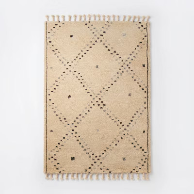 Tufted Rug Natural/Slate - Threshold™ designed with Studio McGee | Target