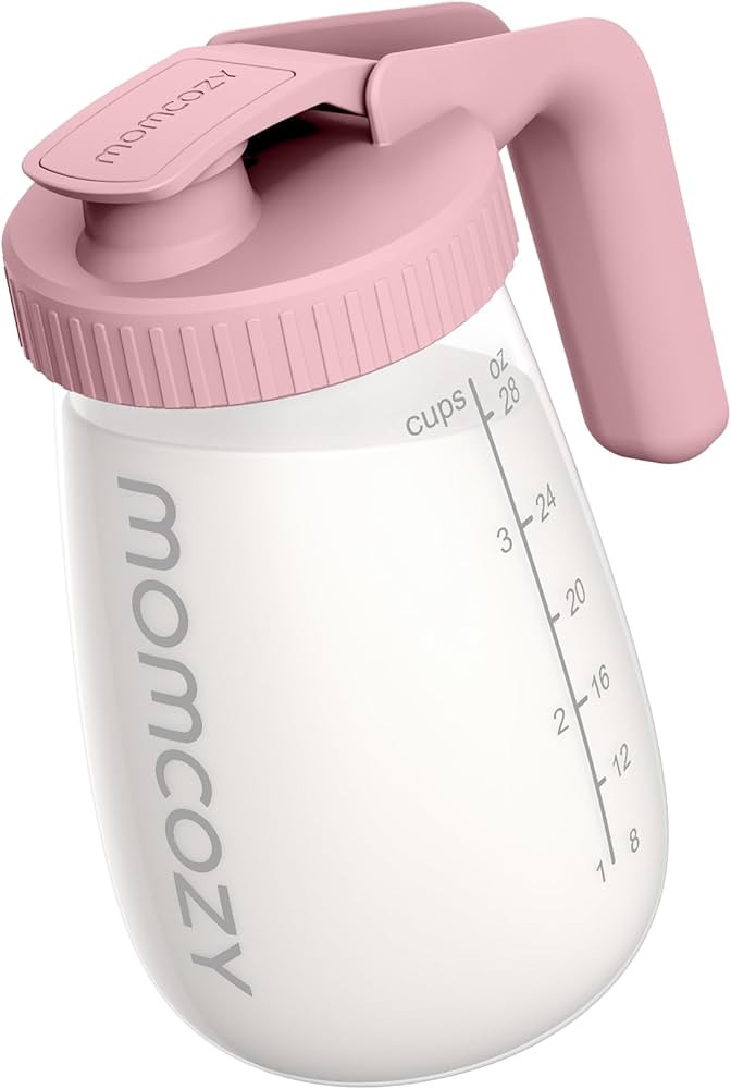 Momcozy Breast Milk Pitcher, Resistant to Heat and Cold Abrupt Temp Swings, No Leak Breast Milk F... | Amazon (US)