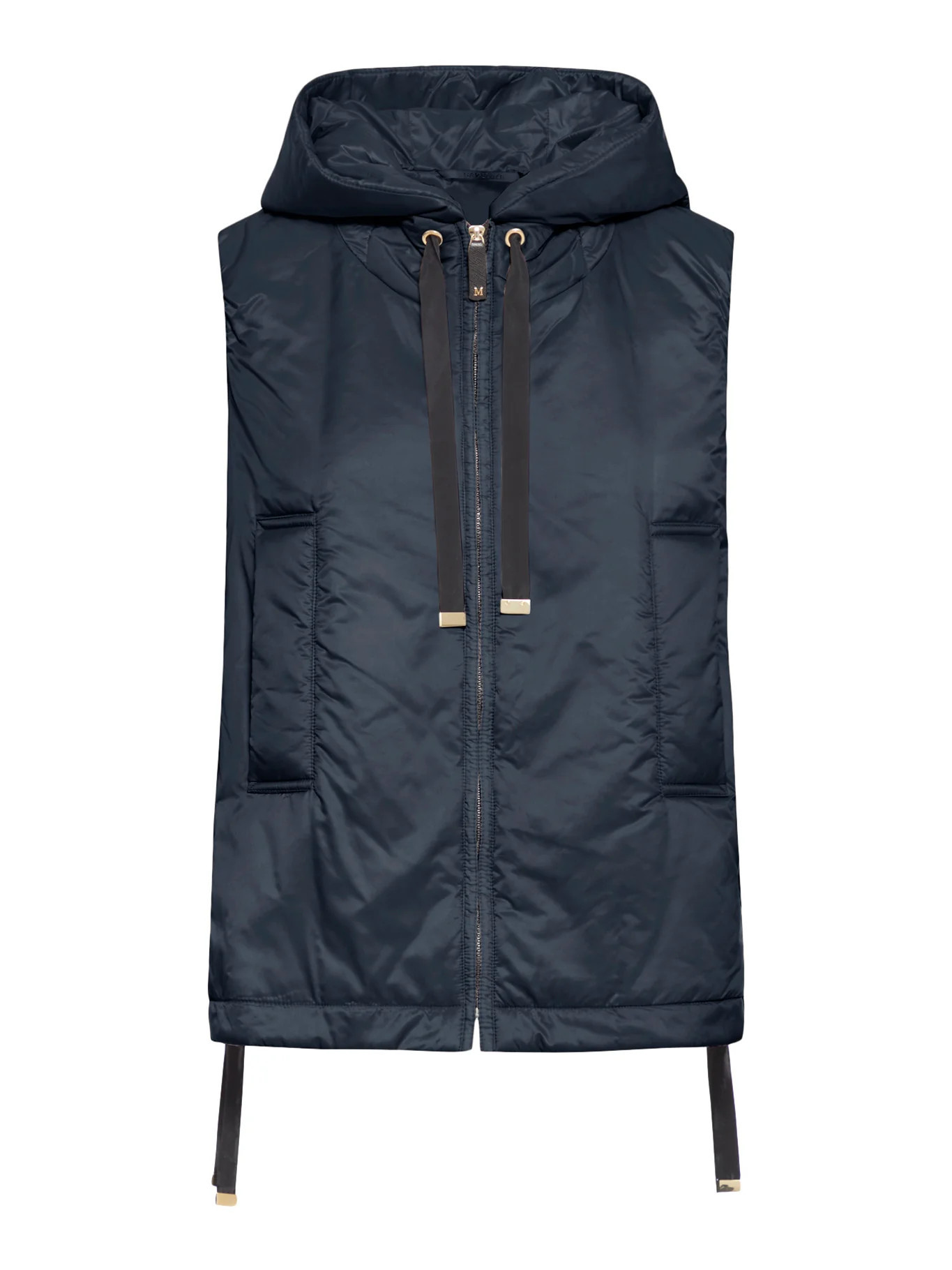 PADDED VEST WITH HOOD IN WATERPROOF CANVAS - Max Mara The Cube - Woman | Suitnegozi INT