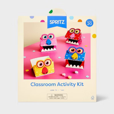 20ct Valentine's Day Monsters Classroom Activity and Hand Puppets Kit - Spritz™ | Target