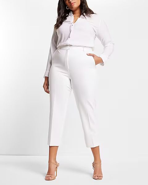 Editor Super High Waisted Straight Ankle Pant | Express