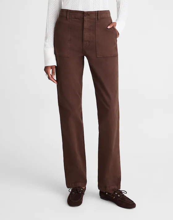 Utility Straight-Leg Pants | Madewell