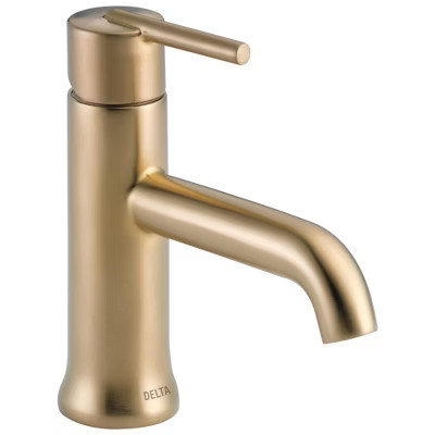 Delta Faucets Trinsic Single Handle Bathroom Faucet in Champagne Bronze | Target