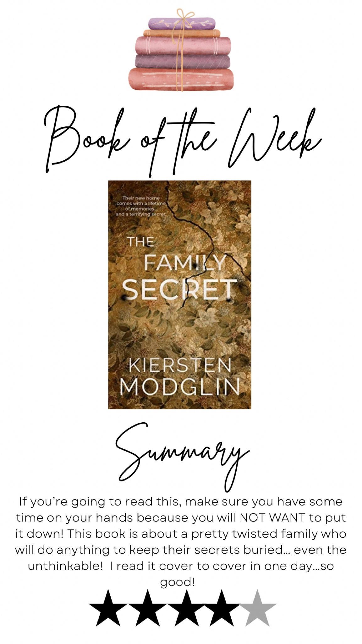 Book Review; The Family Secret