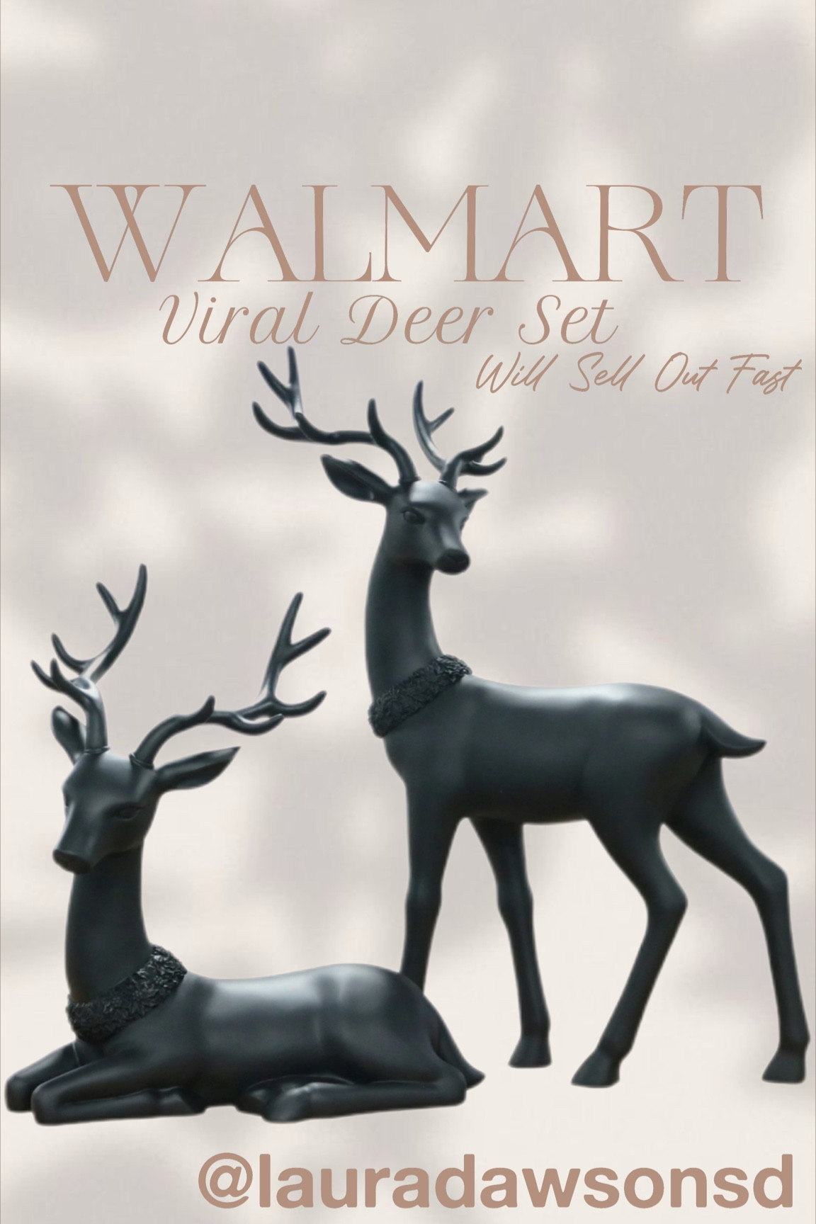 Viral Blow Mold Deer Set from Walmart! So good, will sell out fast!

#LTKHome #LTKSeasonal #LTKFindsUnder100