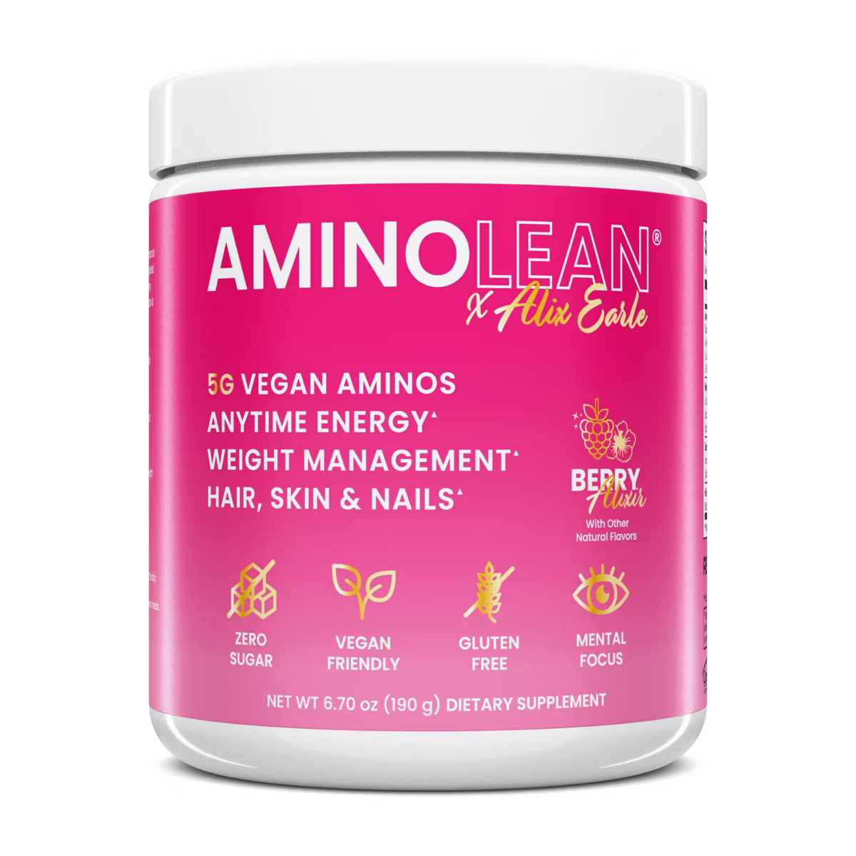RSP Nutrition AminoLean x Alix Earle Pre-Workout Powder – Berry Alixir – 6.7oz | Target