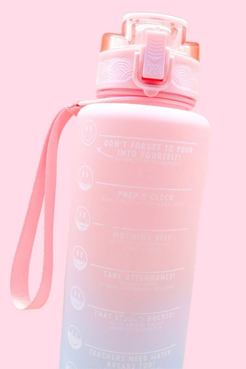 Stay on Track Water Bottle | Get Your Teach On