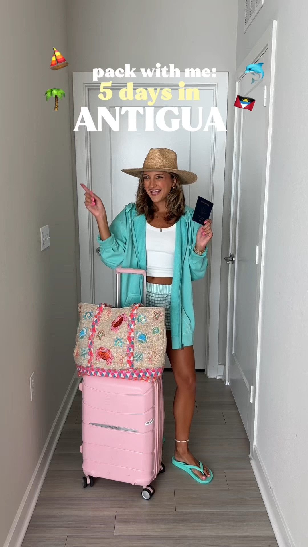 vacation outfit ideas: what I packed for my trip to Antigua 🌴💕