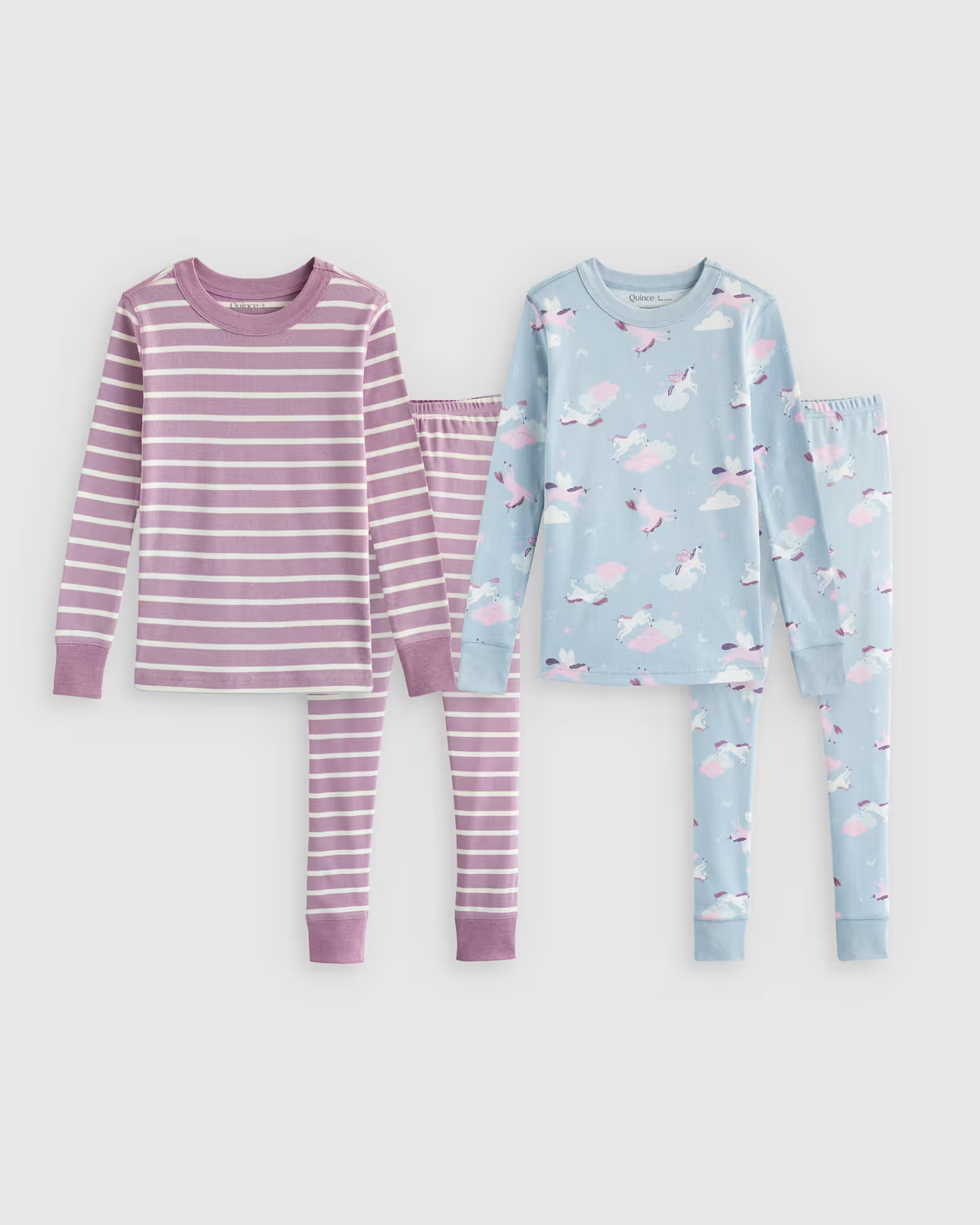 100% Organic Cotton Tight Fit Sleep 2-Pack - Baby Girl | Quince