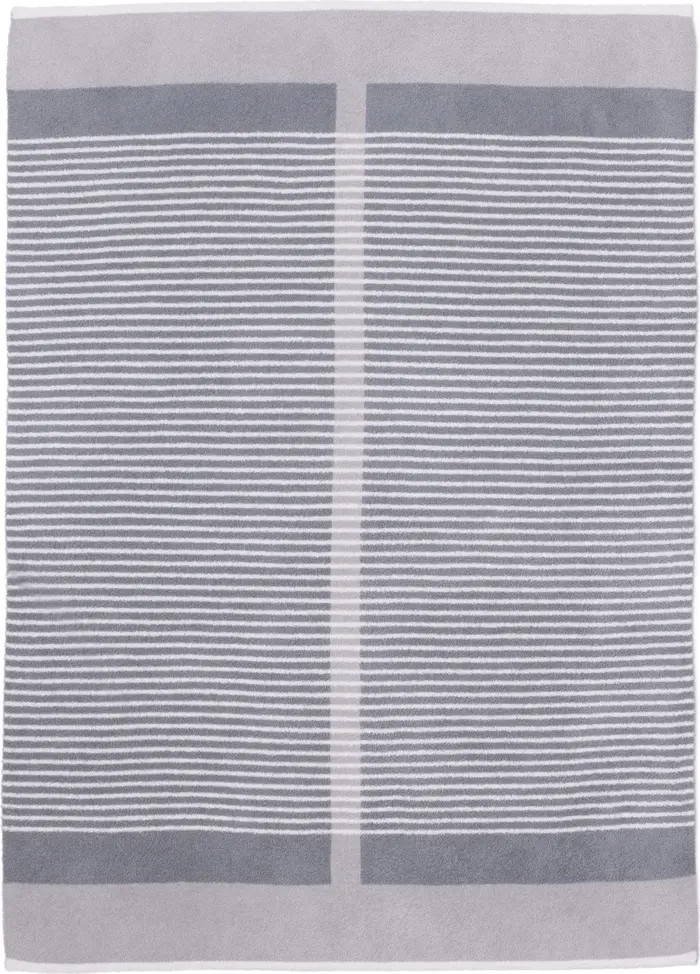 Barefoot Dreams® CozyChic® Center Stripe Throw Blanket | Nordstrom | Nordstrom