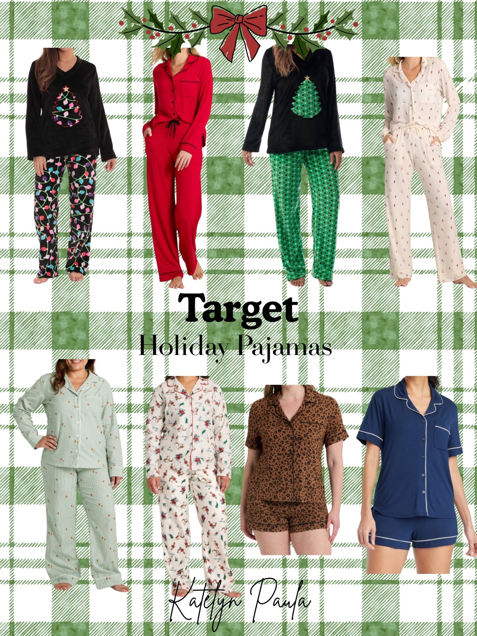 Don’t miss targets holiday sale on these super cute pjs💚! 

#LTKCyberWeek #LTKHoliday #LTKSeasonal
