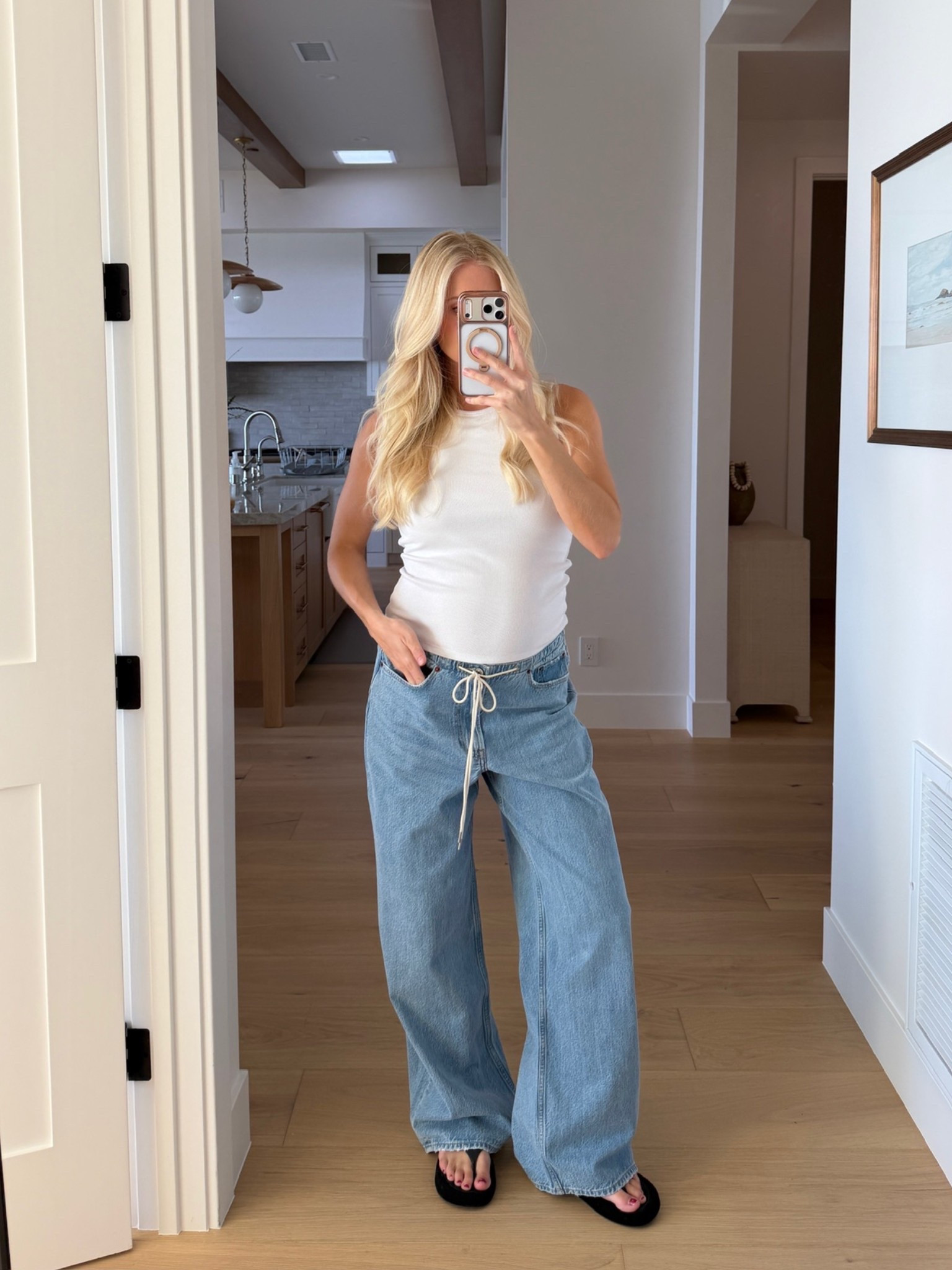 Code AFKATHLEEN for 20% off $125+! Wearing a medium in tank, 29 reg in jeans- color light wash (sized up for pregnancy), shoes are tts! #kathleenpost

Bump friendly, maternity outfit, casual chic, comfy but cute look

#LTKootd #LTKSaleAlert #LTKBump