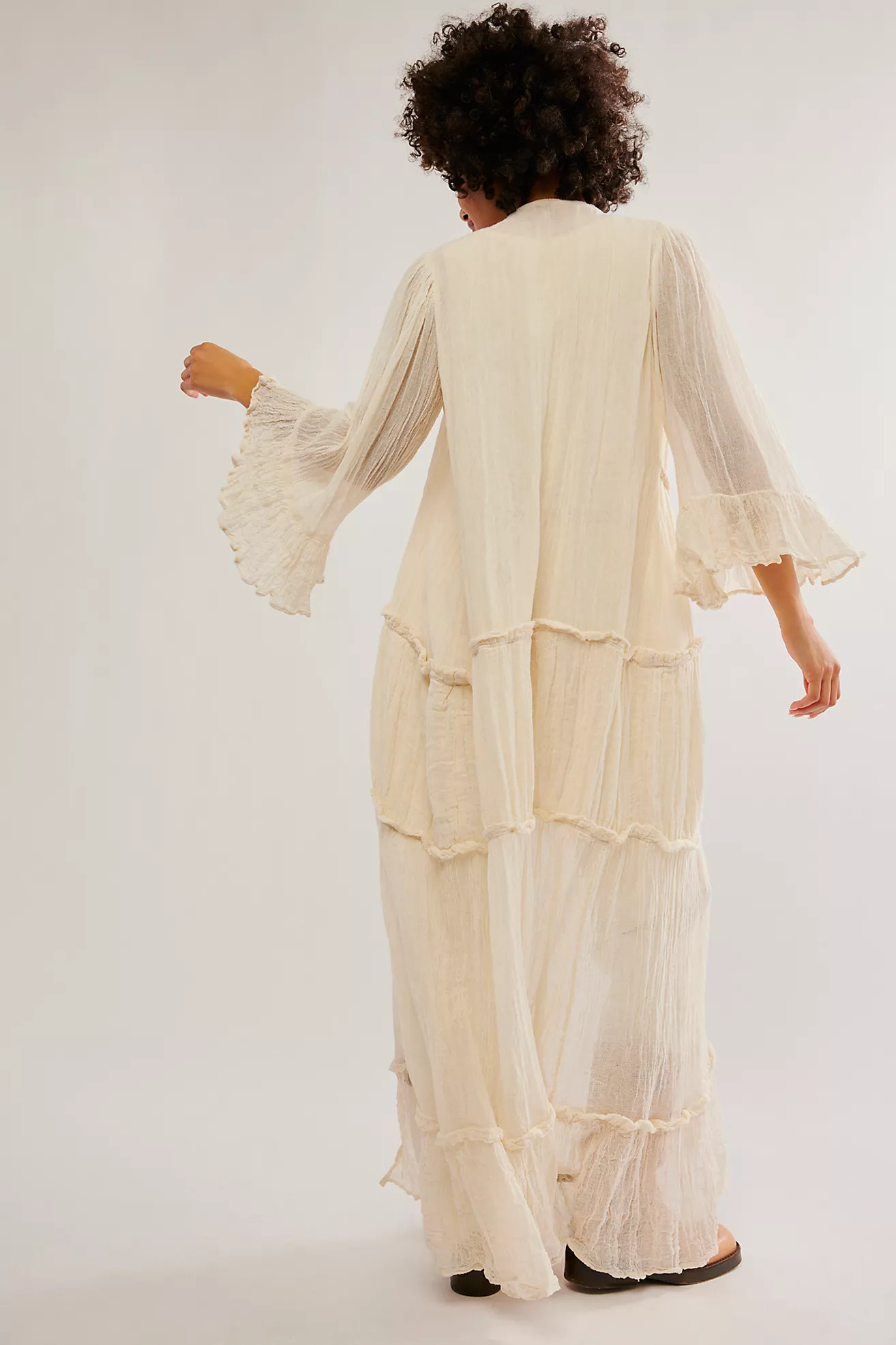 Casablanca Ruffle Kimono | Free People (Global - UK&FR Excluded)