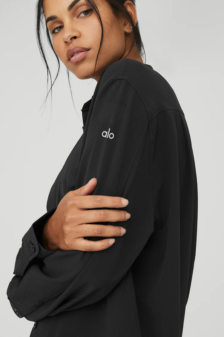 Dreamscape Button Down Long Sleeve | Alo Yoga (US)