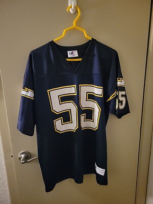 Vintage San Diego Chargers Junior Seau #55 Logo Athletic Jersey Large USA | eBay US