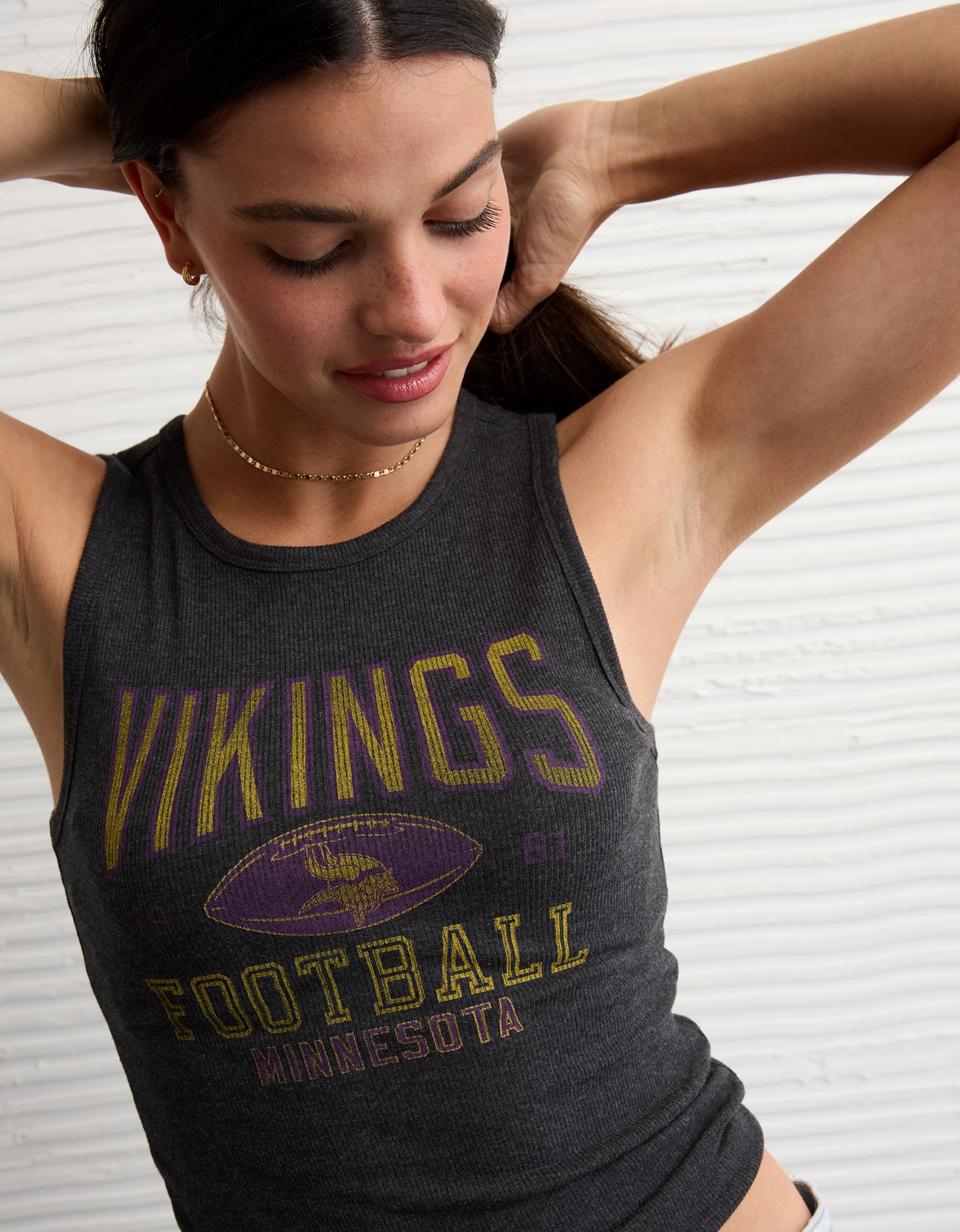 NFL Minnesota Vikings Graphic Tank Top | American Eagle Outfitters (US & CA)