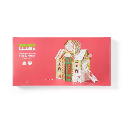 Christmas Craft Santa's Workshop Holiday Fort - Mondo Llama™ | Target
