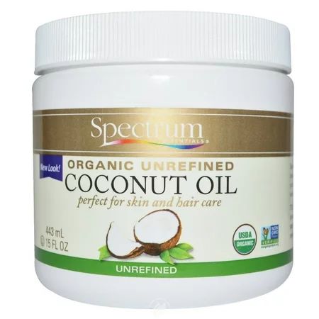 Organic Coconut Oil Body Care EA 1/15 OZ by Spectrum Essentials, Pack of 2 | Walmart (US)