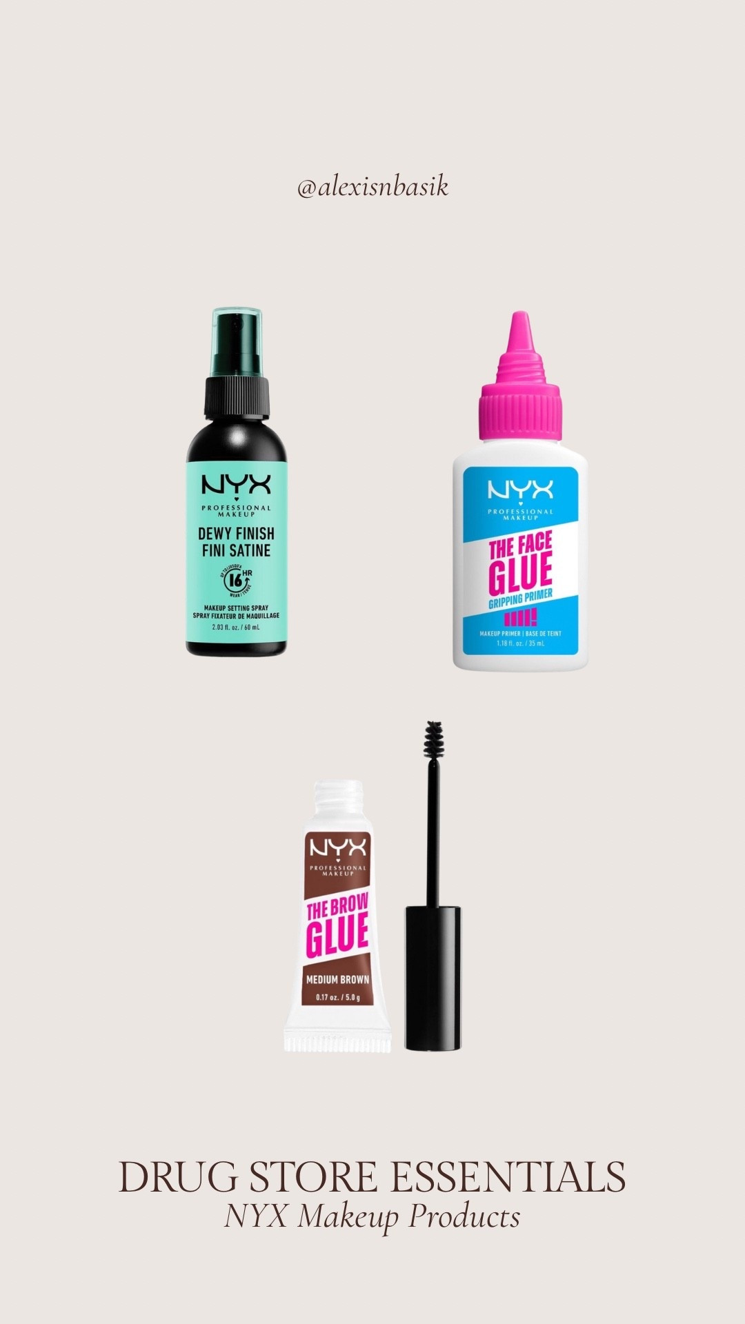 Drug store essentials: NYX Makeup 

#LTKBeauty #LTKgrwm #LTKselfcare