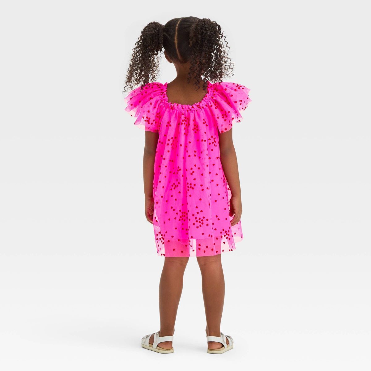 Toddler Girls' Hearts Azalea Dress - Cat & Jack™ Pink | Target