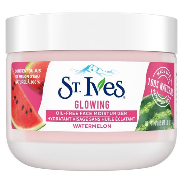 St. Ives Watermelon Glowing Oil-Free Face Moisturizer - 1.8oz | Target