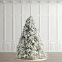 Frosted Canterbury Fir Tree | Frontgate | Frontgate
