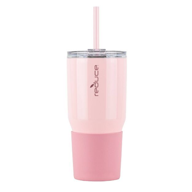 Reduce 34oz Cold1 Insulated Stainless Steel Straw Tumbler with Silicone Grip | Target