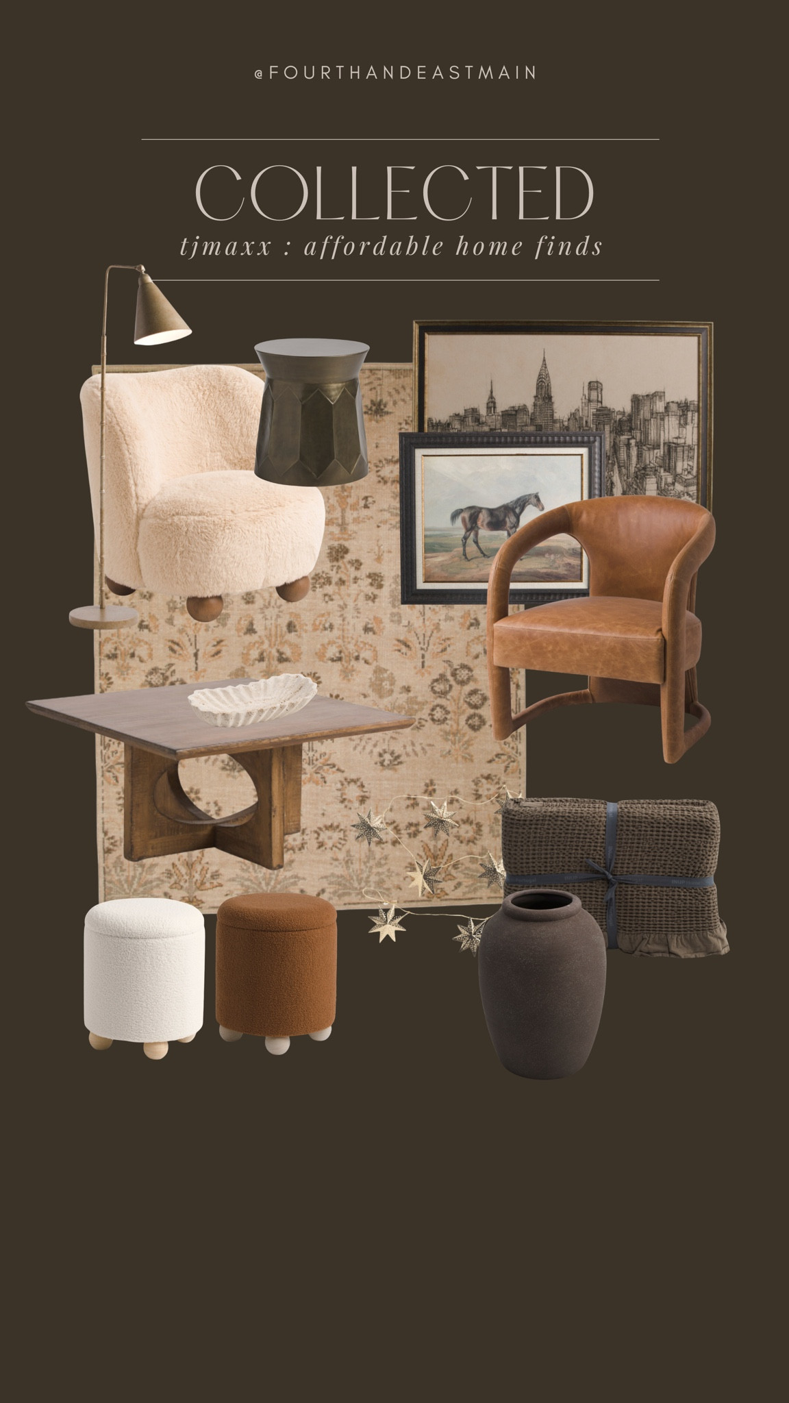 Archie Leather Accent Chair curated on LTK