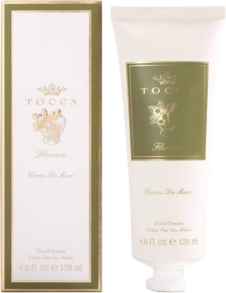 Tocca Crema de Mano Luxe, Florence Hand Cream, 4 oz - Bergamot, Pear, Gardenia - Moisturizing, Qu... | Amazon (US)