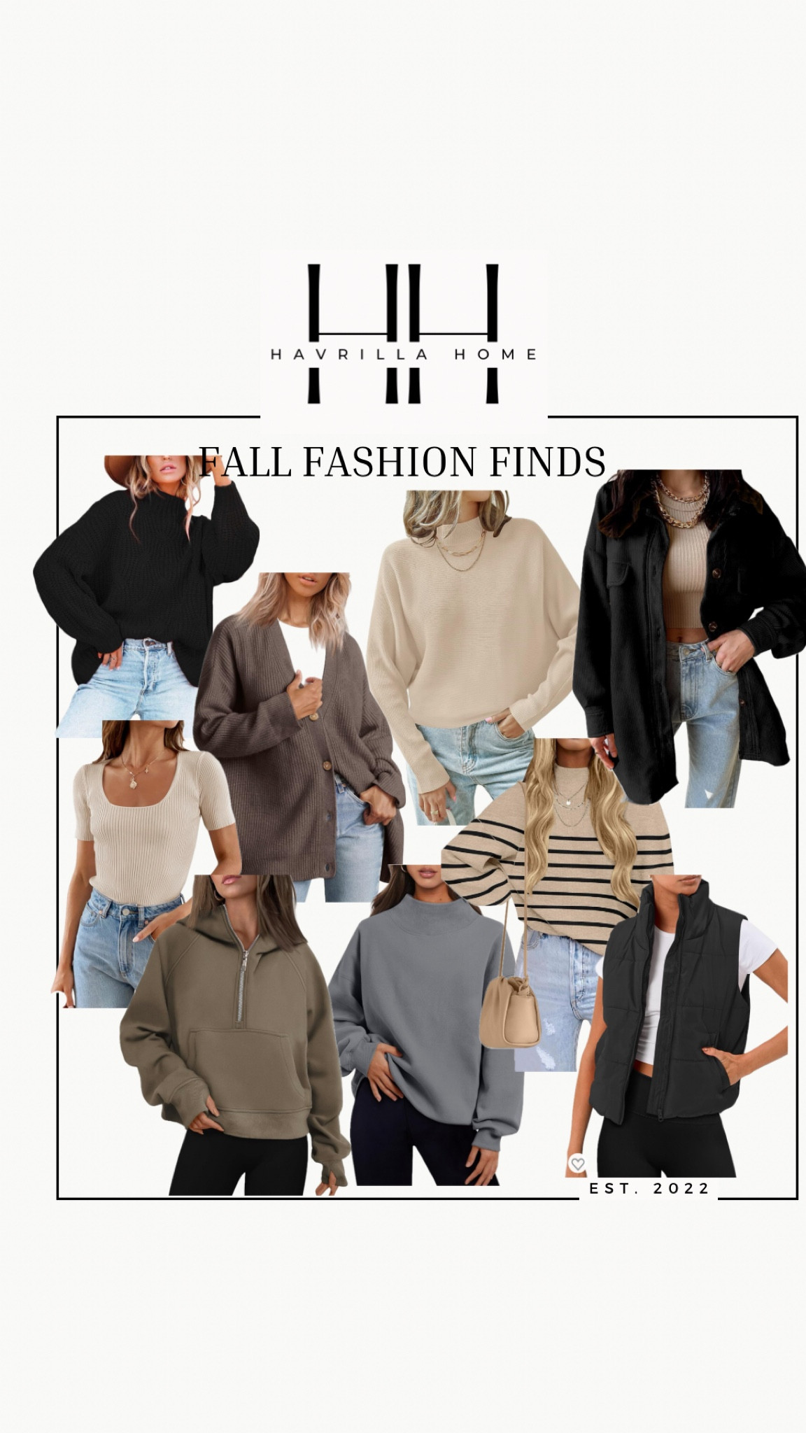 Amazon fall fashion 

Follow @havrillahome on Instagram and Pinterest for more home decor inspiration, diy and affordable finds

Amazon fashion, amazon find, amazon clothes, amazon swim, amazon sets, lounge sets, two piece set, athletic wear, summer outfit, cute outfit, cute sets, affordable fashion

#LTKHoliday #LTKsalealert #LTKstyletip