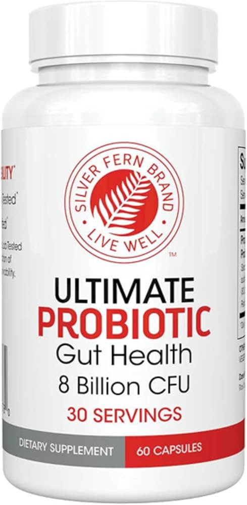 Silver Fern Brand Ultimate Probiotic - Probiotics for Women & Men - 8 Billion CFU Spore-Forming G... | Amazon (US)