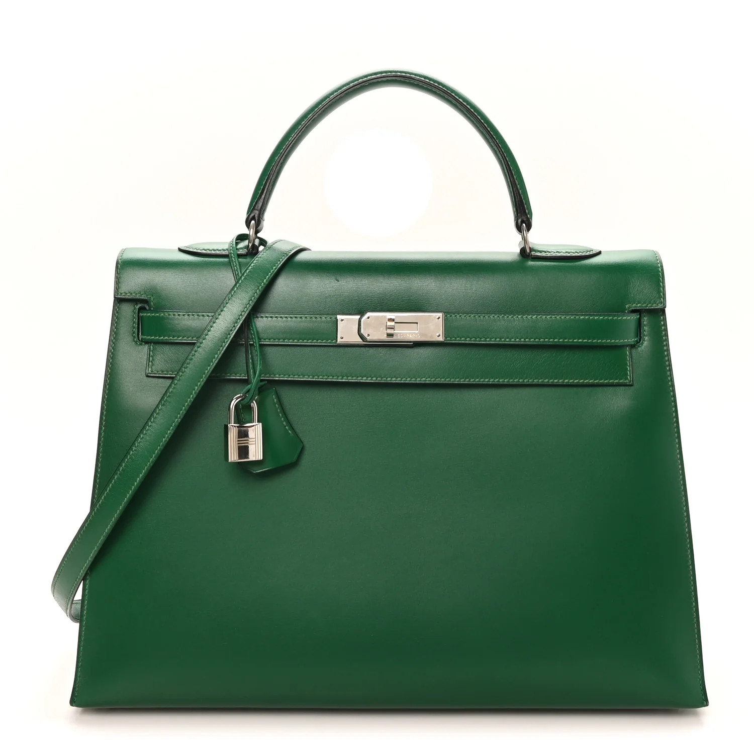 Hermes Box Kelly Sellier 35 Vert Clair 1923531 | FASHIONPHILE (US)