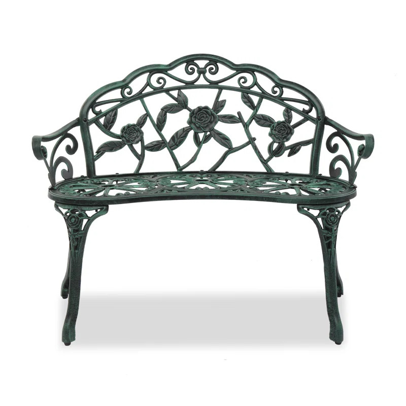 Ashilee Powder Coated Aluminium Outdoor Bench | Wayfair North America