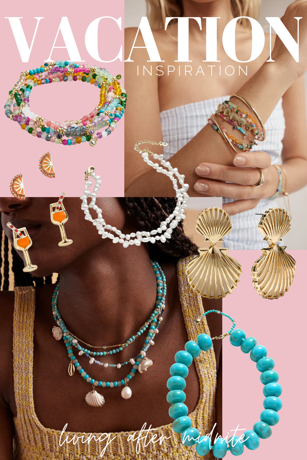 Vacation jewelry, shell necklaces, shell necklace, summer jewelry, beaded jewelry, beaded necklace 

 #LTKSummerEdit #LTKSeasonal #LTKStyleTip